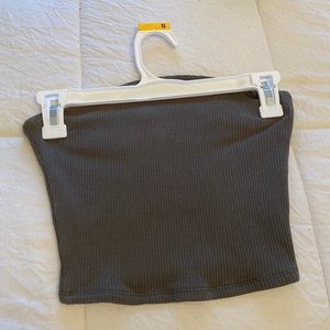 garage army green tube top